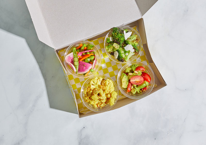 Gluten Free & Vegetarian Salad Lunchbox