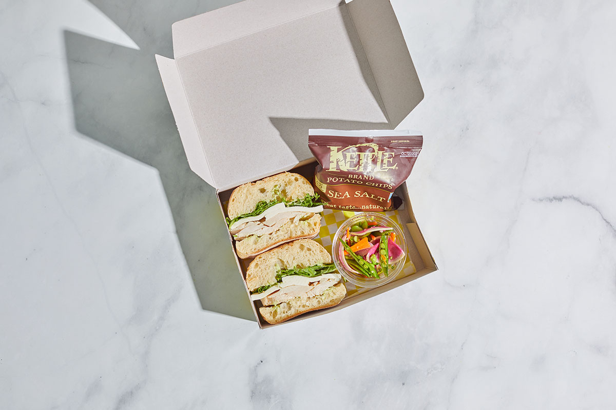 Configure Individual Sandwich Lunch Boxes - Noah's Catering