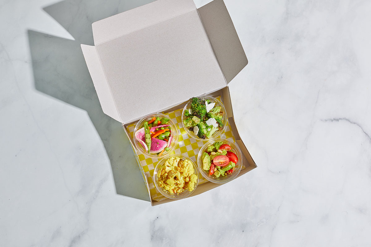 Gluten Free & Vegetarian Salad Lunchbox